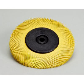 Radial Bristle Brush 7-5/8" x 1" x 1 1/4" Flange Ceramic 80 Grit