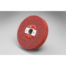 Metal Finishing Wheel 6" x 1" x 1" MED 4A Grit Aluminum Oxide