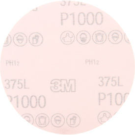 Hookit Film Disc 375L 5" X NH P1000 Grit Aluminum Oxide