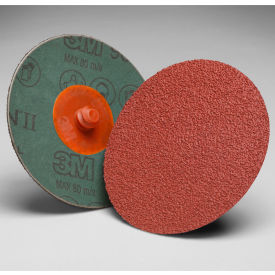 Cubitron II Roloc Fibre Disc TR 982C 3" DIA 60 Grit Ceramic Grain