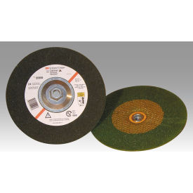 Green Corps Depressed Center Wheel 9" x 1/4" x 7/8" 24 Grit Ceramic