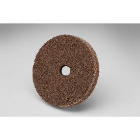 EXL Unitized Wheel 3" x 1/2" x 3/8" MED Grit Aluminum Oxide