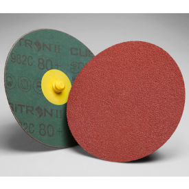 Cubitron II Roloc Fibre Disc TR 982C 3" DIA 80 Grit Ceramic Grain