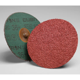 Cubitron II Roloc Fibre Disc TSM 982C 3" DIA 36 Grit Ceramic Grain