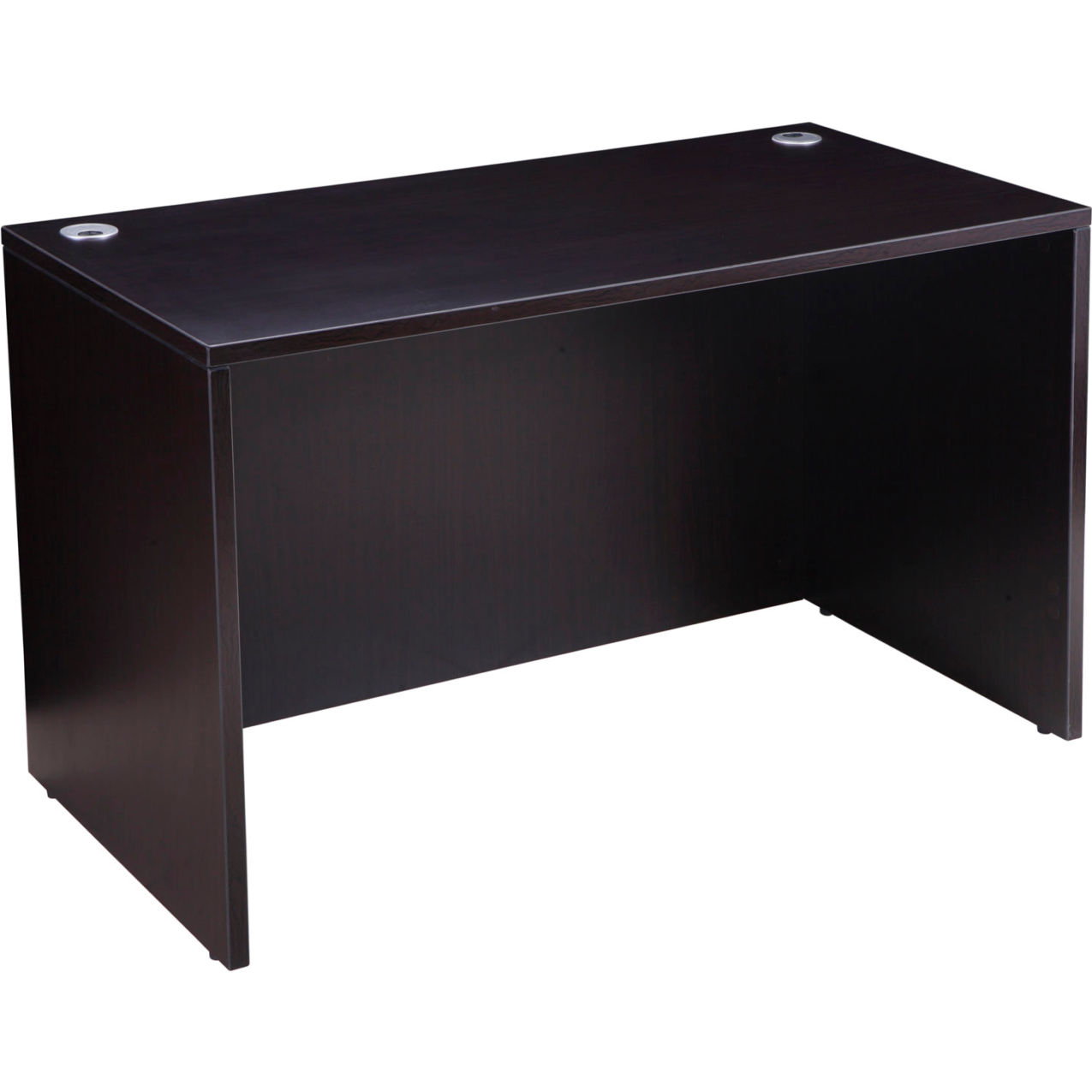 Desk Shell 48"W x 24"D, Mocha