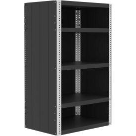 Preconfigured Enclosed Shelving Kit 36"W x 24"D x 60"H - 5 Shelf