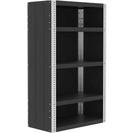 Preconfigured Enclosed Shelving Kit 36"W x 18"D x 60"H - 5 Shelf