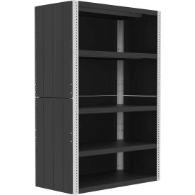 Preconfigured Enclosed Shelving Kit 48"W x 24"D x 72"H - 5 Shelf