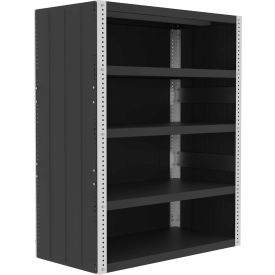 Preconfigured Enclosed Shelving Kit 48"W x 24"D x 60"H - 5 Shelf