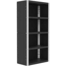 Preconfigured Enclosed Shelving Kit 36"W x 18"D x 72"H - 5 Shelf
