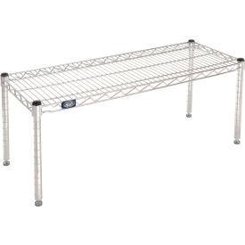 Chrome Wire Dunnage Rack - 36"W x 14"D x 14"H