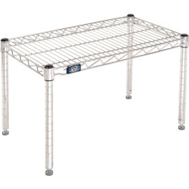 Chrome Wire Dunnage Rack - 30"W x 14"D x 14"H