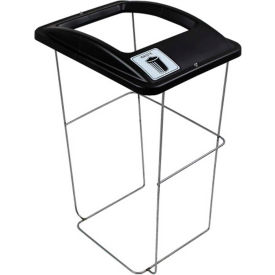 Wire Event Container - Waste - 32 Gallons - Black