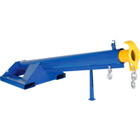 Telescoping Fixed 15 Degree Fork Jib Boom Crane with 4000 lb. Capacity