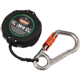 Squids 3010 Retractable Lanyard With Belt Loop Clip, Black