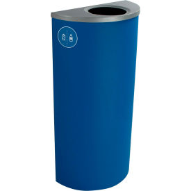Spectrum Ellipse Slim - Cans & Bottles, 8 Gallon - Blue