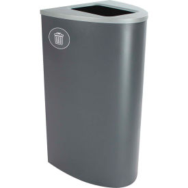 Spectrum Ellipse - Waste, 22 Gallon - Gray
