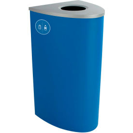 Spectrum Ellipse - Cans & Bottles, 22 Gallon - Blue