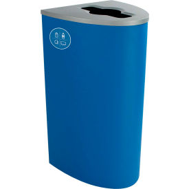 Spectrum Ellipse - Mixed Recyclables, 22 Gallon - Blue