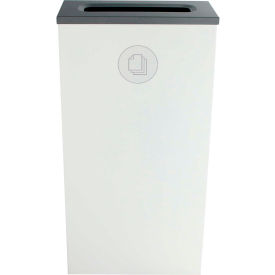 Spectrum Cube Slim - Paper, 10 Gallon - White