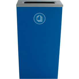 Spectrum Cube Slim - Paper, 10 Gallon - Blue