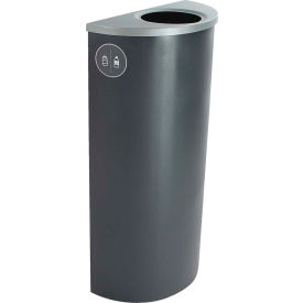 Spectrum Ellipse Slim - Cans & Bottles, 8 Gallon - Gray