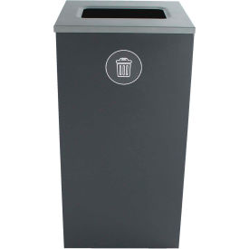Spectrum Cube - Waste - 24 Gallon, Gray