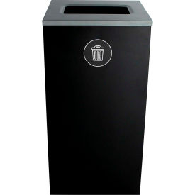 Spectrum Cube - Waste - 24 Gallon, Black