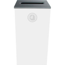 Spectrum Cube - Paper - 24 Gallon, White