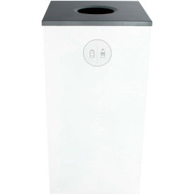 Spectrum Cube - Cans & Bottles, 24 Gallon - White - 101129