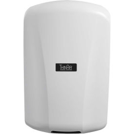 ThinAir Hand Dryer w/ White ABS Cover, 110-120V, Automatic