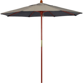 7.5' Patio Umbrella, Hardwood Pole, Sunbrella fabric, Spectrum Dove