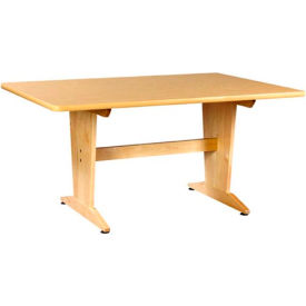 Planning Table 60"L x 42"W x 26"H - Natural Birch Plastic Laminate Top