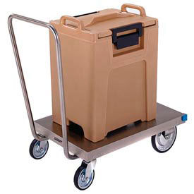 454 Stainless Steel Single Handle Platform Truck - 36-1/4 x 21 - 650 Lb. Cap.