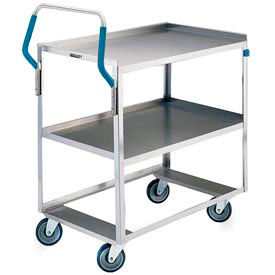 Ergo-One Steel Utility Cart w/3 Shelves, 500 lb. Cap, 39-1/8"L x 22"W x 44-3/8"H