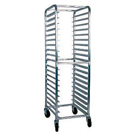 All Welded Pan Rack, Aluminum, Capacity 20 Pans, 18" Depth