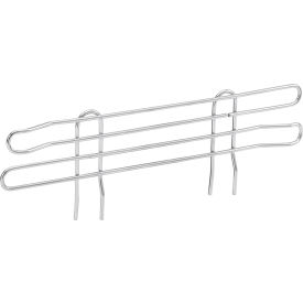 Stainless Steel Wire Ledge, 18"W x 4"H
