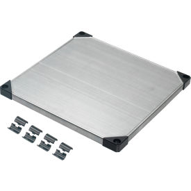 Solid Galvanized Shelf 24"W x 24"D