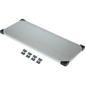 Solid Galvanized Shelf 42"W x 18"D