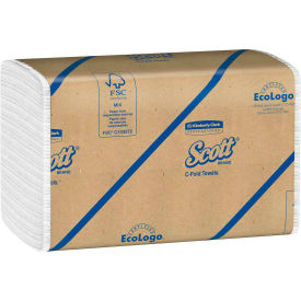 C-Fold Paper Towels, 10-1/8 x 13-1/4, White, 200/Pack, 12/Carton