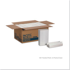 C-Fold Paper Towels, 10-1/4 x 13-1/4, White, 120/Pack, 12/Carton