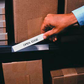 Label Holder, Economy Strips, 2" x 6", Clear (50 pcs/pkg)