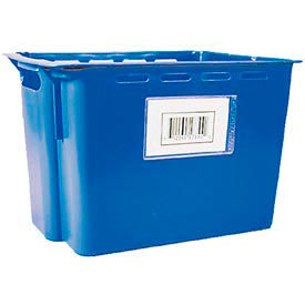 Bin Buddy BB-46 Adhesive Label Holder (Side Insert) 4" x 6" for Totes, Pack of 25