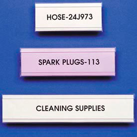 Label Holder, C Design, 1" x 4", Magnetic (25 pcs/pkg)