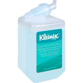 Kimcare Luxury Foam Hair & Body Wash Cassette, 1000mL Dispenser 6/Case