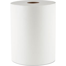 10 Inch TAD Roll Towels, 1-Ply, 10" x 550 ft, White, 6 Rolls/Case
