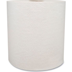 Morsoft Universal Roll Towels, 8" x 800 ft, White, 6 Rolls/Case
