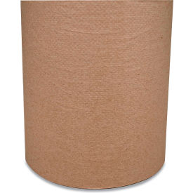 Universal Roll Towels, 8" x 800 ft, Brown, 6 Rolls/Case