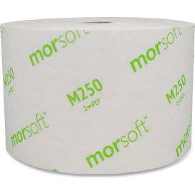 Small Core Bath Tissue, Septic Safe, 2-Ply, White, 1250/Roll, 24 Rolls/Case