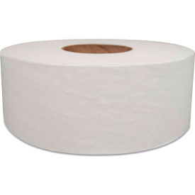 Jumbo Bath Tissue, Septic Safe, 2-Ply, White, 1000 ft, 12/Case
